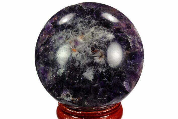 Polished Amethyst Sphere #124516
